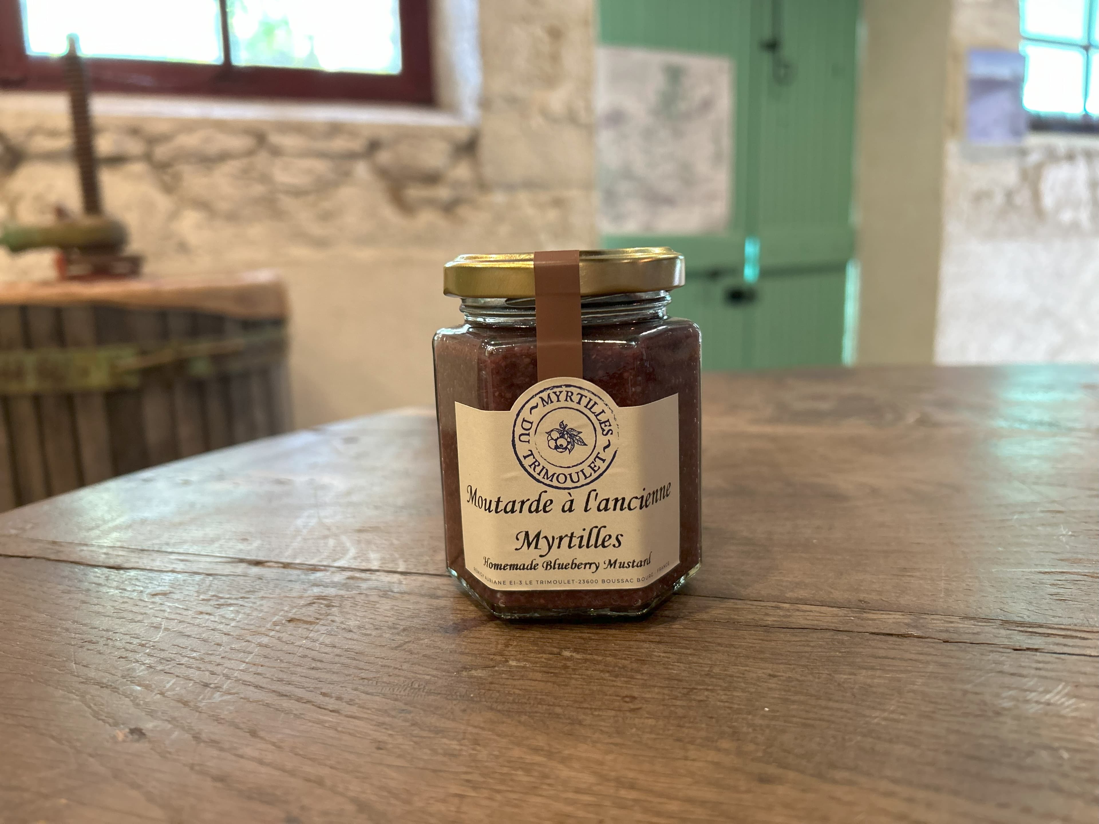 Moutarde à l’ancienne Myrtille