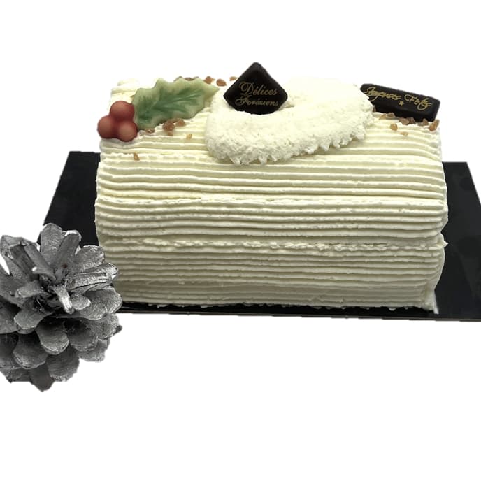 Buche Glacée 8/10 Parts Vanille / Châtaigne d’Ardèche