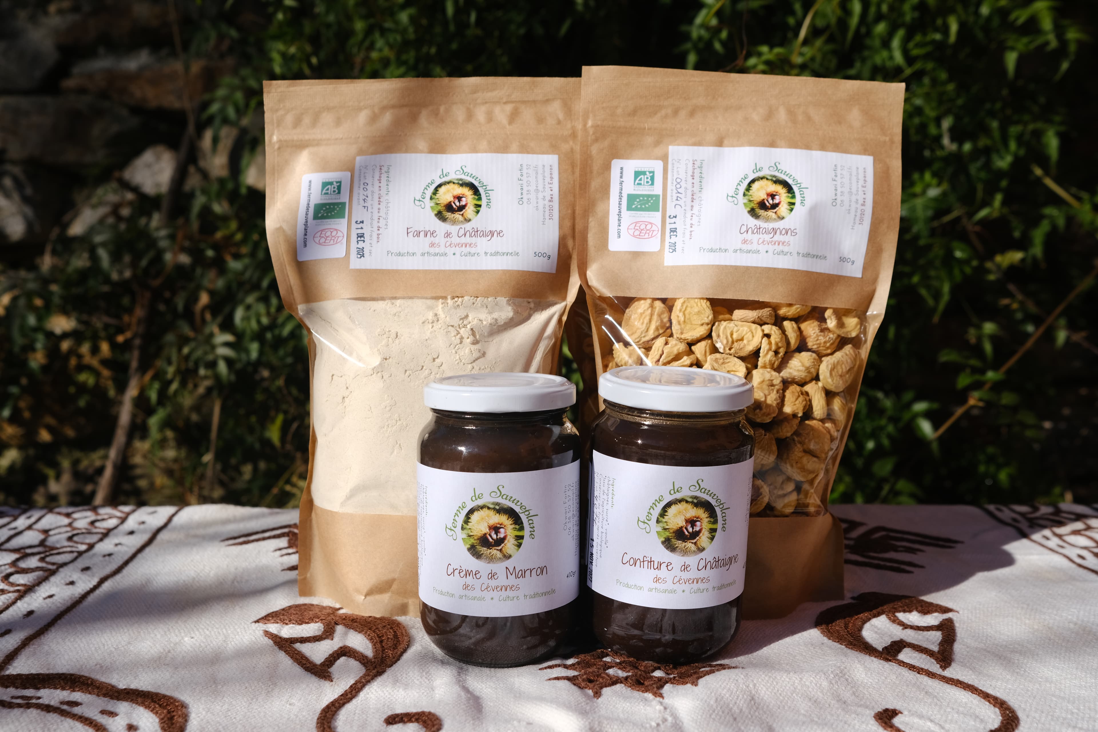 La châtaigne AOC sous toute ses formes