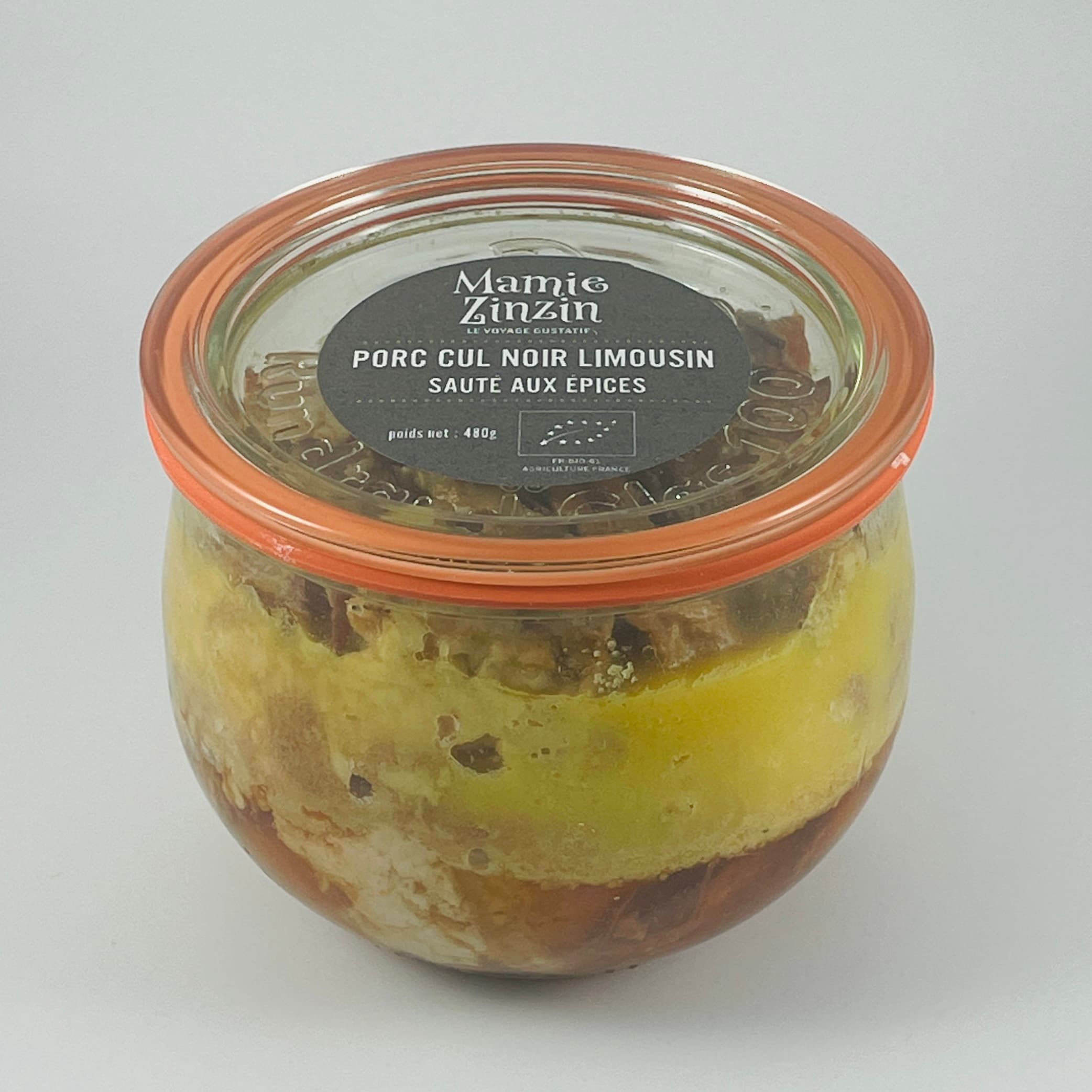 Porc cul noir limousin sauté aux épices BIO