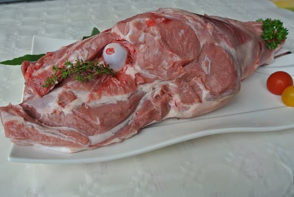 Gigot d'agneau entier désossé