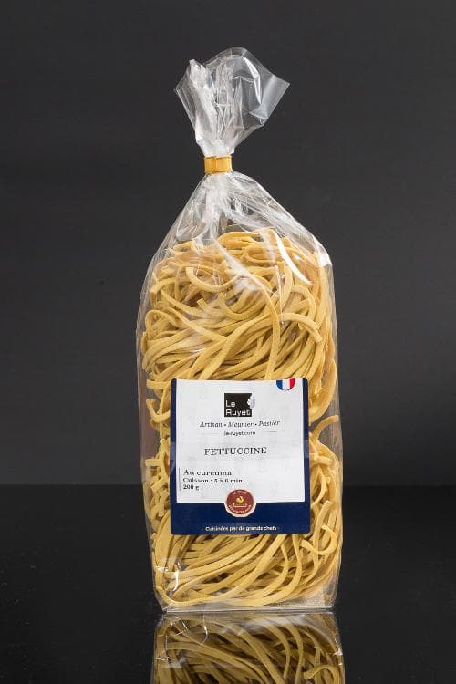 Fettuccine au curcuma