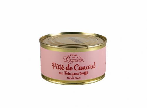 Pâté de canard 30 % de foie gras entier truffé 3%