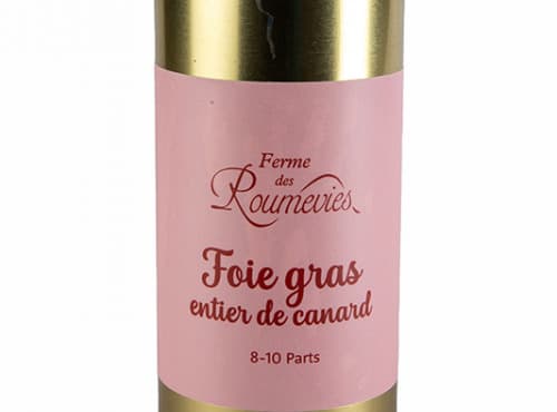Foie gras entier de canard fermier du Périgord boîte