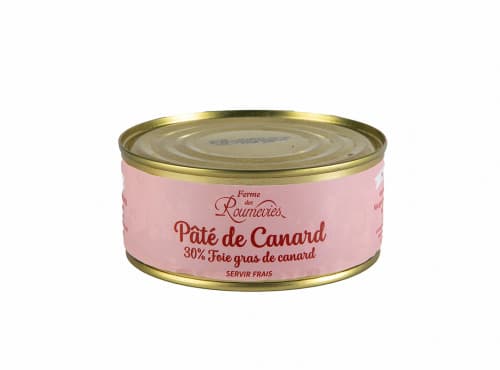 Pâté de canard 30 % de foie gras entier