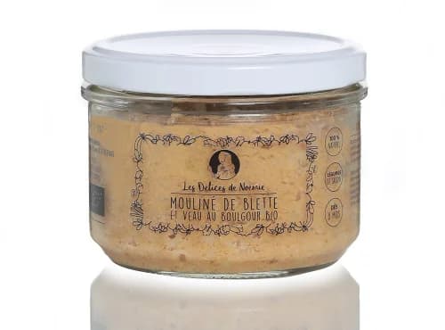 Lot de 3 Petits Pots Bio dès 8 Mois – Mouliné de Blette & Veau au Boulgour