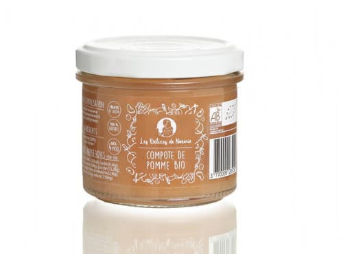 Lot de 3 Compotes Bio dès 4 Mois – Pomme