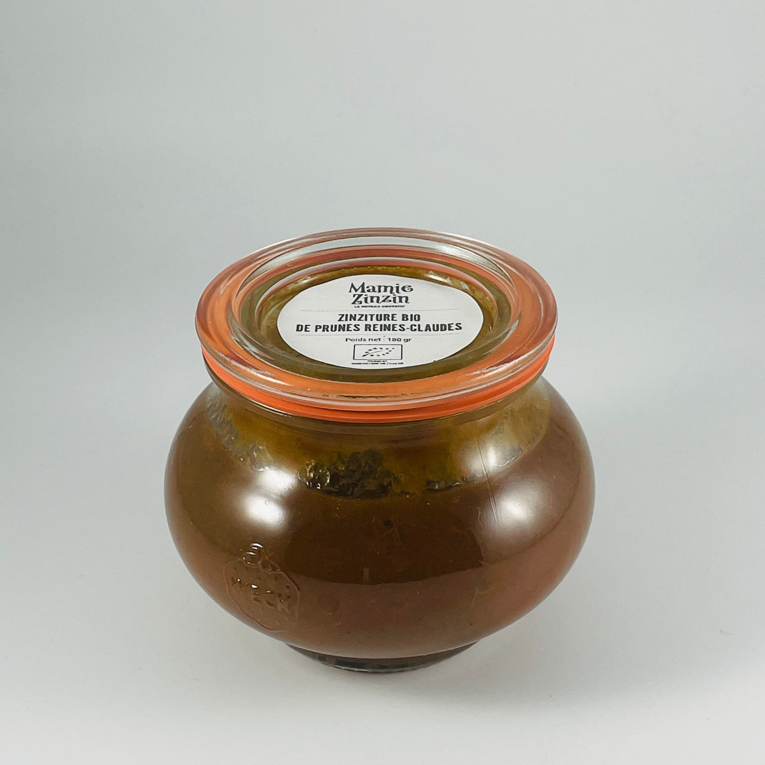 Confiture de prunes Reines-Claudes