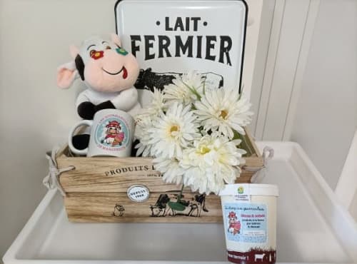 Glace fermière yaourt fruits rouges