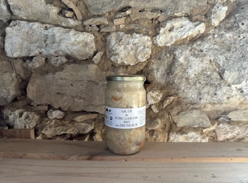 Sauté de porc gascon aux pruneaux BIO