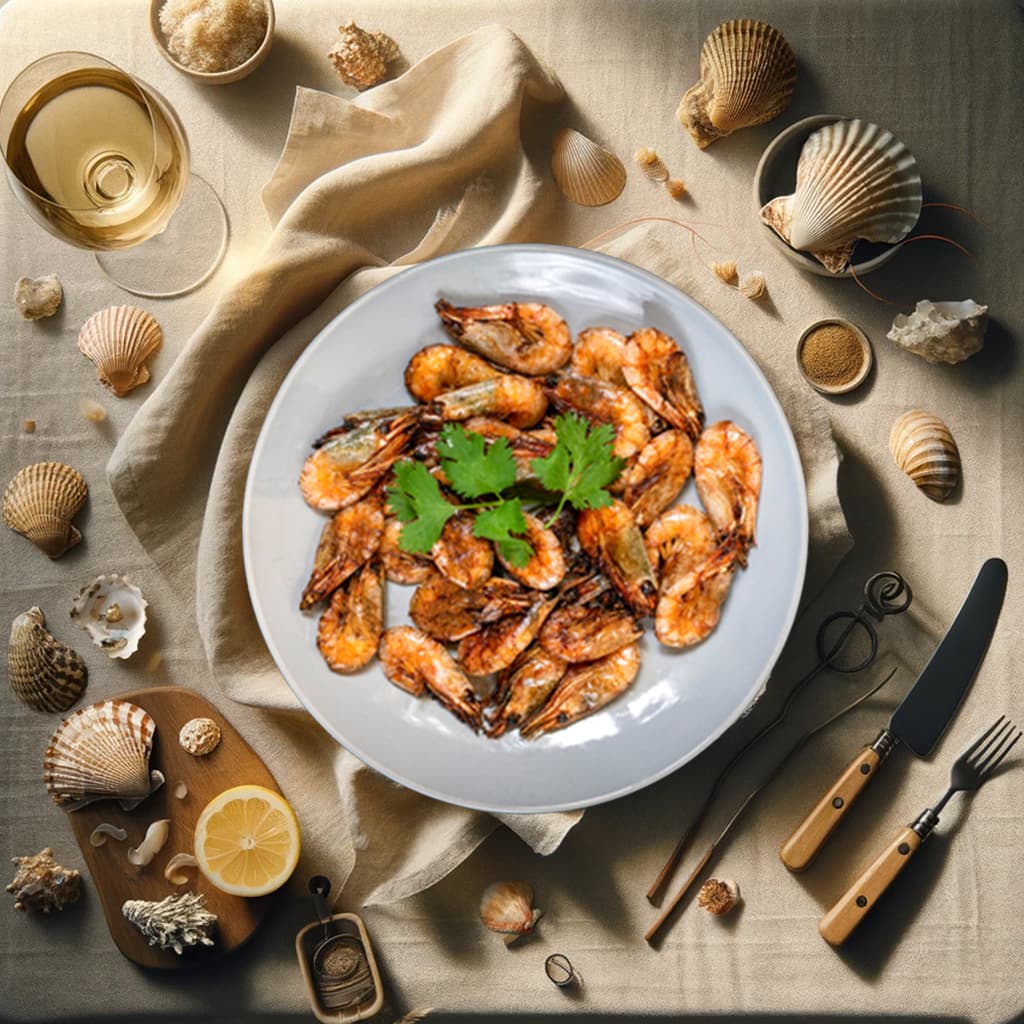 Crevettes Grises Cuites 500g