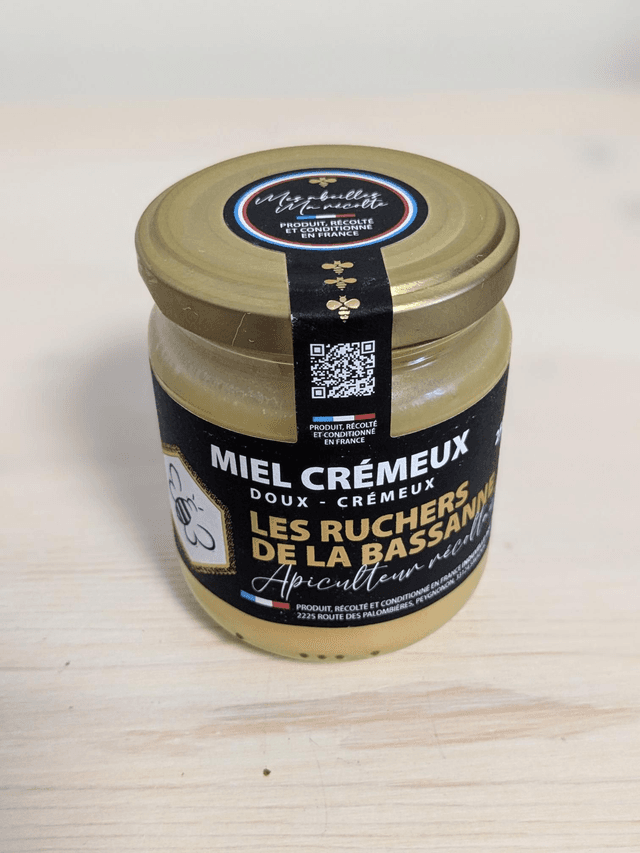 Miel crémeux doux