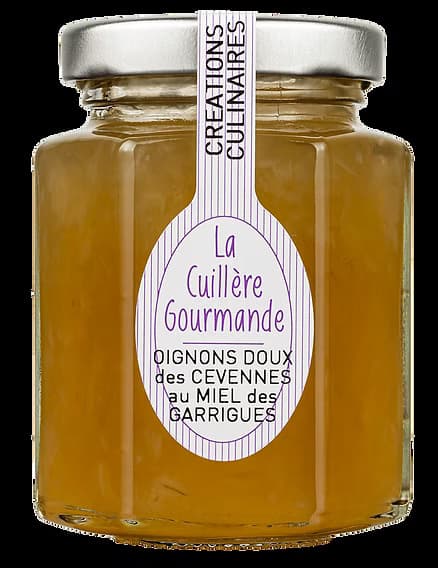 Chutney d'OIGNONS doux des Cévennes au Miel des Garrigues