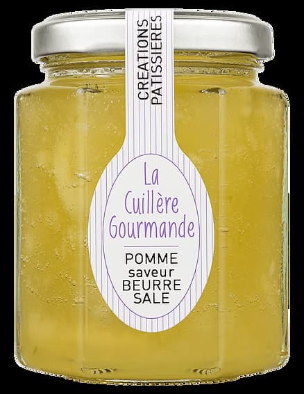 Confiture de POMME à la saveur du beurre Salé