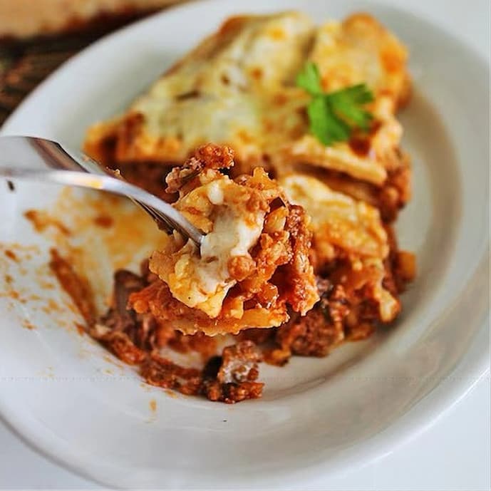 Lasagnes de bœuf