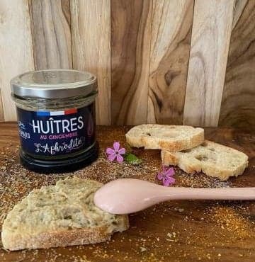 Rillettes d'huîtres au gingembre