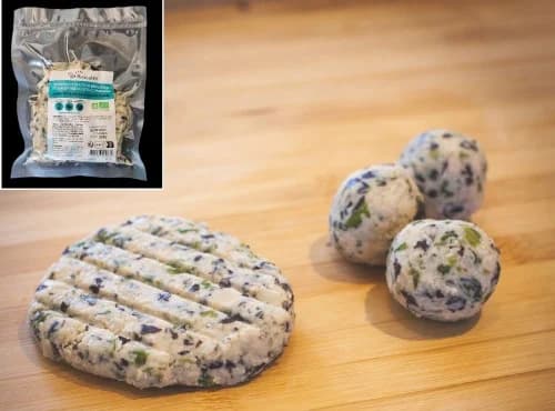 Préparation pour boulettes et galettes végétales express BIO - haricots blancs & algues
